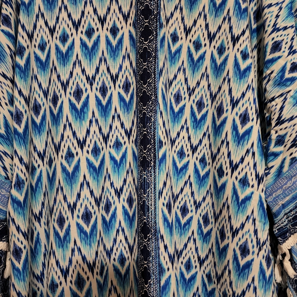 Bobbie Brooks Poncho Bathing Suit Cover Up NWOT One Size - Picture 5 of 5